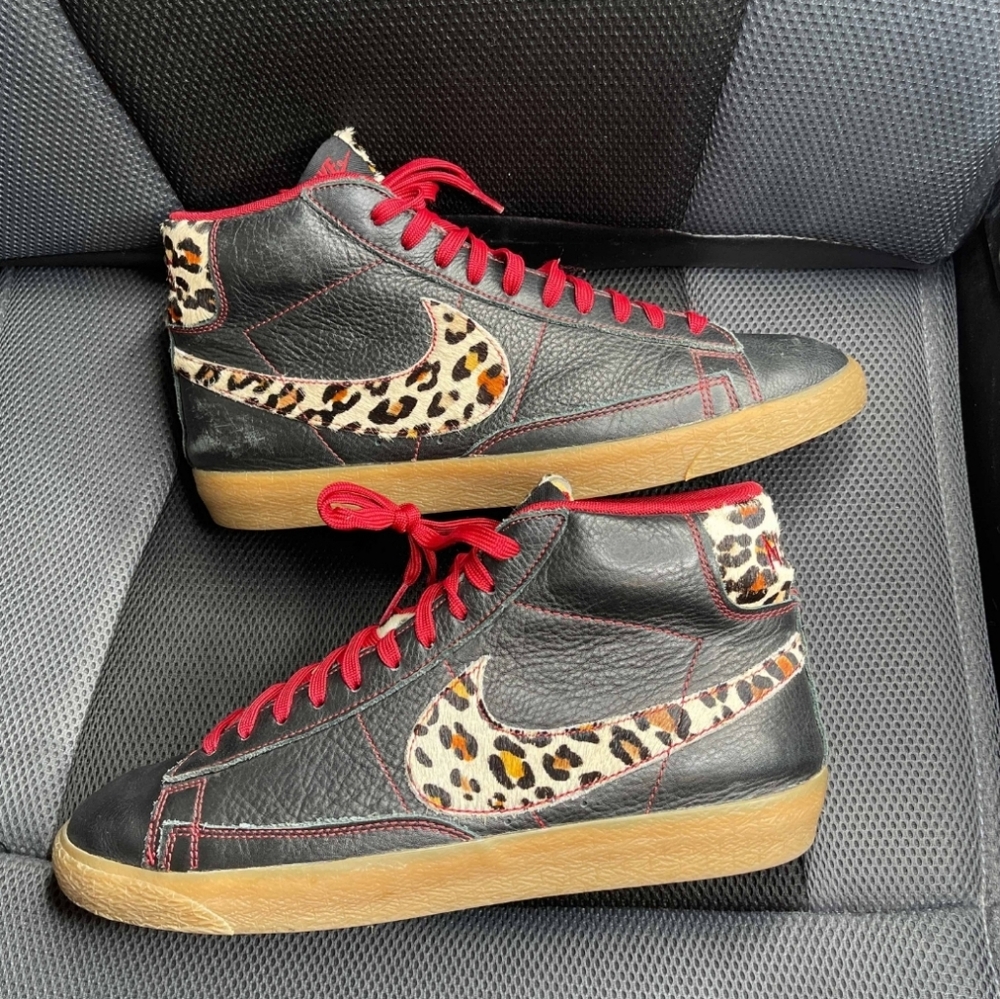 Men Size 10.5 Nike Blazer Prm Vintage Qs Mid Safari Pack Women Size 12